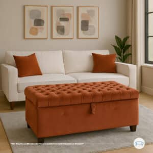 Puff Baúl Capitoné